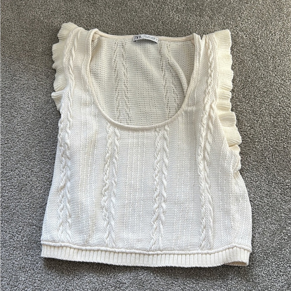 Zara Ruffle Top